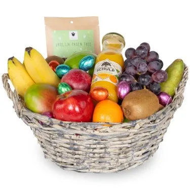 Fruitmand vrolijk Pasen voor 35,95
